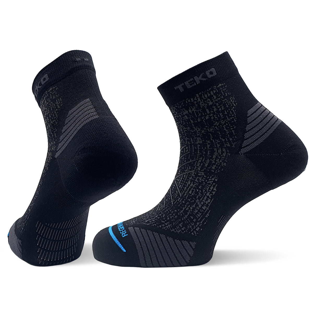 TEKO eco RUN 2.0 MINI CREW Light Half Cushion Running Socks