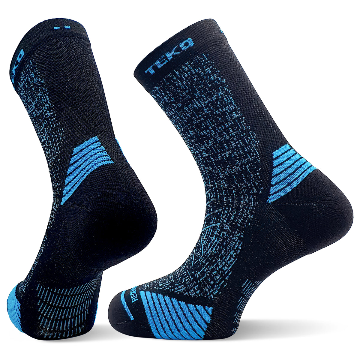 TEKO eco RUN 2.0 SHORT CREW Light Half Cushion Running Socks