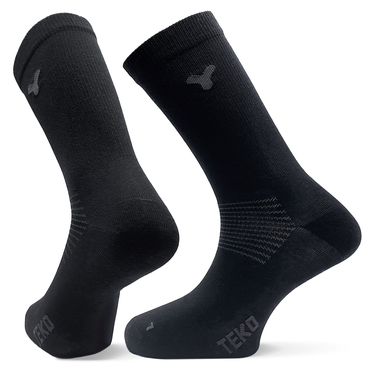 TEKO eco HIKE 1.0 MERINO BaseLINER Ultralight Socks - 2 PAIR PACK
