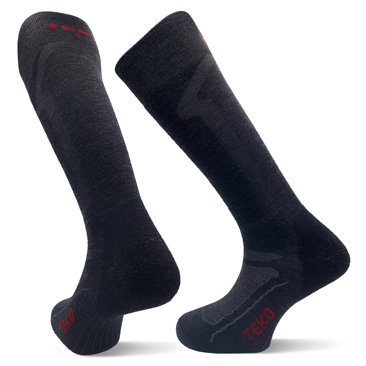 TEKO Ski Pro Ultralight Cushion Merino Wool Ski & Snowboard Socks