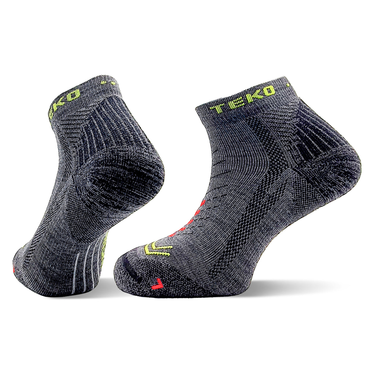 TEKO eco RUN 2.0 MERINO ENDURO Light Half Cushion Running Socks