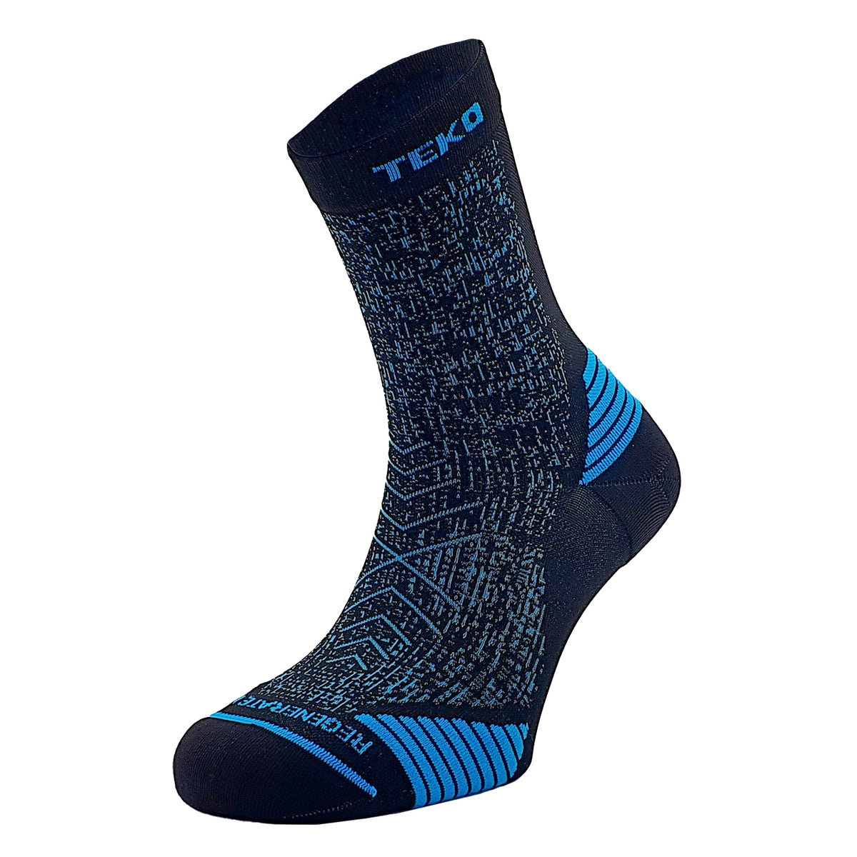 TEKO eco RUN 2.0 SHORT CREW Light Half Cushion Running Socks